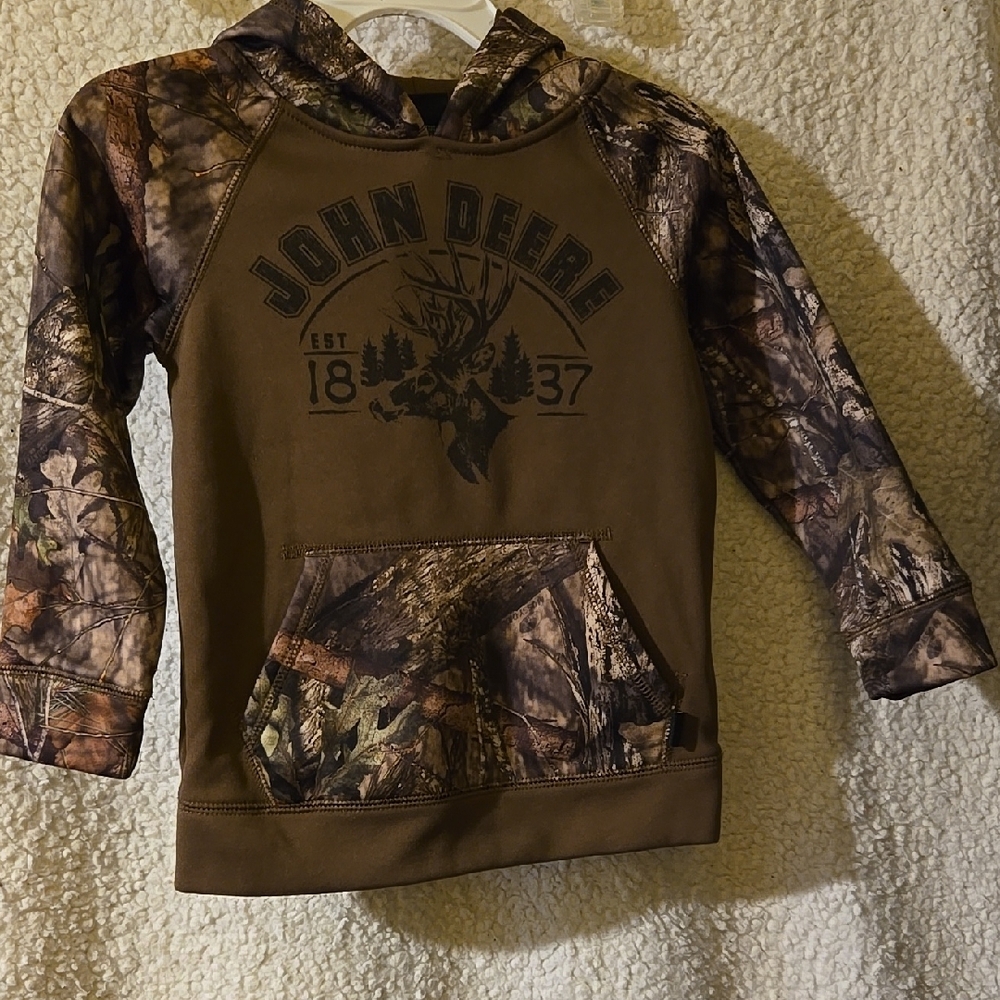 John Deere Kids Camo Hoodie